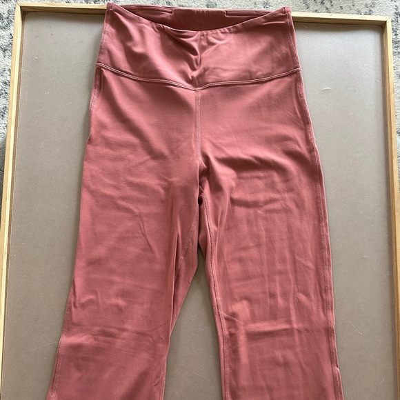 lululemon align flare dusty rose Leggings - Picture 1 of 5